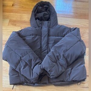 PacSun Brown Puffer Jacket